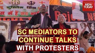 SC Mediators End First Day Of Talks With Shaheen Bagh Protesters; Promise To Continue Talks