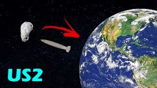 STOPPING AN ASTEROID WITH A NUKE (Asteroid)! - Universe Sandbox 2