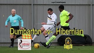 Dumbarton FC v Hibernian FC, 14th January 2017