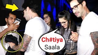 Sunny Leone Husband PUSHES A Fan Trying To Touch Sunny Leone!