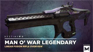 Destiny 2: 'Man O' War' Legendary Linear Fusion Rifle Quest Reward Perk Overview And Gameplay