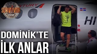 Survivor 2018 | 1.Bölüm | Yarışmacılar Dominik'e ayak bastı!