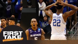 First Take reacts to Kentucky losing to Kansas State in NCAA tournament | First Take | ESPN
