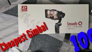 Zhiyun Smooth Q Latest Unboxing and Honest Review  //  Xiaomi Redmi Note 5 Plus Camera Quality  //