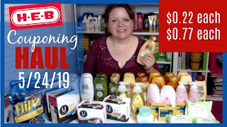 HEB Coupon Haul 5/24/19 HUGE Savings!