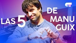 Las CINCO CANCIONES de MANU GUIX | OT 2017