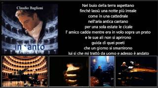 CLAUDIO BAGLIONI / Pace / Incanto 2001