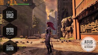 Darksiders III - Ultra High Video Settings ASUS ROG GL703GM GTX1060 6GB, 16GB Ram, i7-8750H