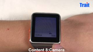 1.5 inch HD LCD Touch Screen Call Phone Smart Watch TFT Bluetooth Taking photo Anti-lost Smart Watch