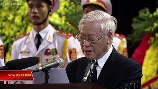 Ông Trọng sẽ làm trưởng ban lễ tang cố Chủ tịch Lê Đức Anh (VOA)