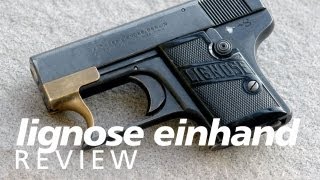 Review: the Lignose Einhand 2A one-hand cocking pocket pistol