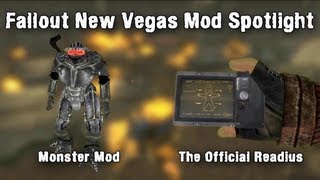Fallout New Vegas Mod Spotlight: Monster Mod and The Official Pipboy Readius