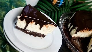 Кокосовый чизкейк без выпечки из маскарпоне