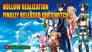 Sword Art Online Hollow Realization is Finally Released on Nintendo Switch!