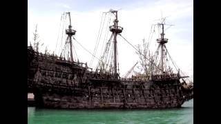 Уникальные модели старинных кораблей