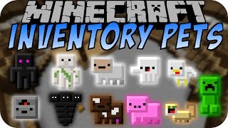 Minecraft INVENTORY PETS MOD (Neue Effekte) [Deutsch]