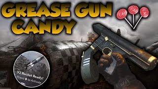 EPIC GREASE GUN "CANDY" is JAW-DROPPING! (V2 ROCKET) in COD WW2 GREASE GUN BEST CLASS