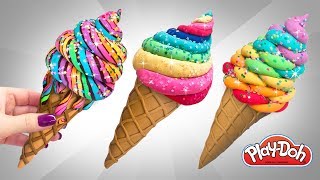 Play Doh Ice Cream Compilation. Ambafun Play Doh ? Eskrim Mainan Anak 冰淇淋  玩具