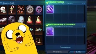 BEST PROFITABLE TRADE EVER IN ROCKET LEAGUE
