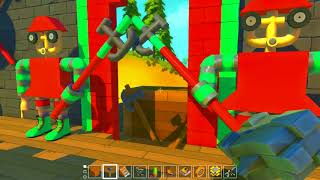 ДОМ МОНСТР В СКРАП МЕХАНИК ! ОБЗОР ПОСТРОЕК В SCRAP MECHANIC !