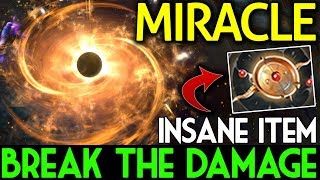 BREAK THE DAMAGE!! New Item Aeon Disk Engima by Miracle- Dota 2 7.07