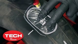 Применение заплат ТЕСН 2-Way для ремонта автомобильных камер методом холодной вулканизации