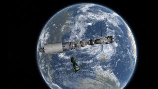 KSP: Soviet Lunar Expedition - Lift off!