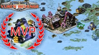 Red Alert 2 Yuri's Revenge - REALLY CLOSE 2 vs 2 GAME - MVP Elite IFV