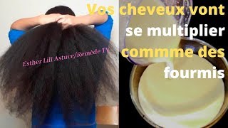 Ce merveille fait poussé les cheveux plus vite 2 semaines long, volume et épais