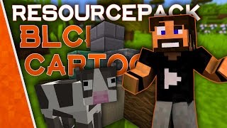 CARTOON RISOLUZIONE 512x! - [BLCK] Cartoon (1.9.4) - Minecraft Resource Pack Review [ITA]