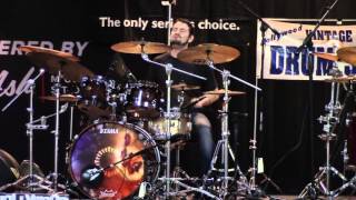 2015 Hollywood Drum Show: Matt Garstka and Gergo Borlai Drum Duet Battle
