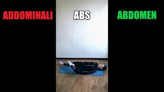 BBR27 Circuito di esercizi a corpo libero/workout fitness per addominali scolpiti e pancia piatta