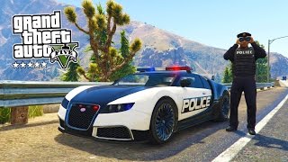 GTA 5 PC Mods - PLAY AS A COP MOD #6! GTA 5 Police BUGATTI LSPDFR Mod Gameplay! (GTA 5 Mod Gameplay)