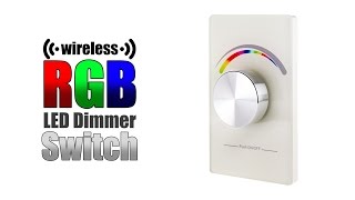 Wireless RGB LED Dimmer Switch