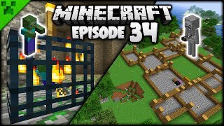 Spawners & Minecraft Mansion Layout! | Python's World (Minecraft Survival Let's Play) | Episode 34