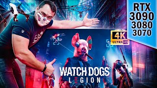#УПС Watch Dogs Legion RTX 3090 ГДЕ ФПС??? RTX 3090 vs RTX 3080 vs RTX 3070
