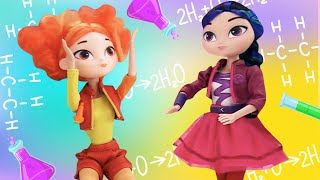 Куклы из мультика Сказочный Патруль. Видео про опыты дома. Наука для детей и веселые уроки
