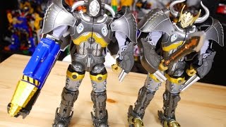 3/3 ドリルレッシャーを烈車合体！換装パーツセットで量産型クライナーロボへ！ 烈車合体シリーズ 黒鉄変形 DXシュバルツ専用クライナーロボ / 烈車戦隊トッキュウジャー