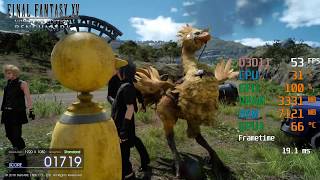 AMD Radeon RX 570 -- Intel Core i5-9600K -- FINAL FANTASY XV FF XV Benchmark