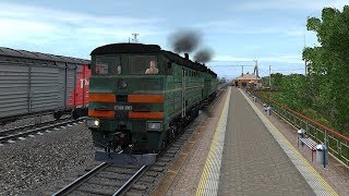 Trainz Simulator 12. Все спят. А я катаю индустрию) Депо нужно дизельное топливо
