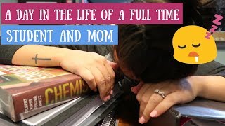A DITL Of A Full Time Student and Mom