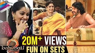 Baahubali 2 FUN ON SETS | Prabhas | Anushka | Rana | SS Rajamouli | Baahubali 2 Full Movie | #Saaho