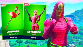 *NEW* KING FLAMINGO Skin in Fortnite..