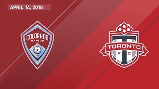 HIGHLIGHTS: Colorado Rapids vs. Toronto FC | April 14, 2018
