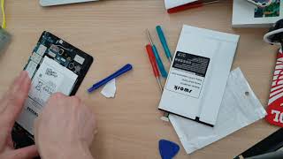 Замена Аккумулятора в планшете Samsung Galaxy S SM-T705