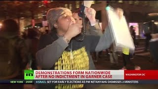 Eric Garner protests erupt in New York, Washington