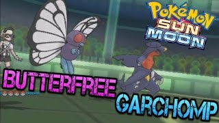 Pokemon Sun and Moon VGC 2017 Battle #7 Butterfree/Garchomp LEAD?