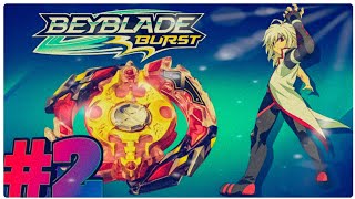 Первое испытание➡️BEYBLADE BURST app#2