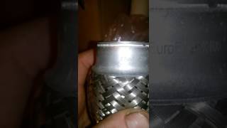Гофра приемной трубы 45х100