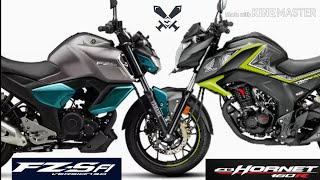 Yamaha FZ-S V3.0 vs Honda CB Hornet 160R ABS detailed comparison| price, specs, features, dimensions